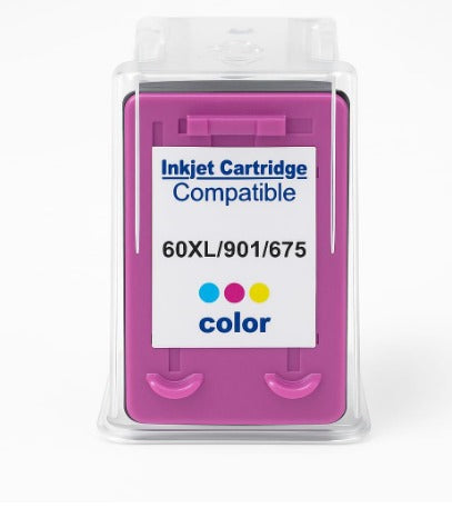 Cartucho de Tinta Compatível com HP 60XL  / 901XL Color  Microjet