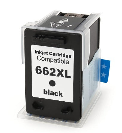 Cartucho de Tinta Compatível com HP 662XL Preto  Microjet