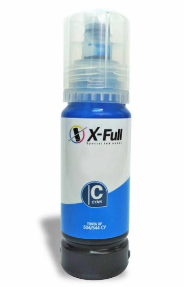 Tinta 544 / 504  Xfull Cyan de 70ml