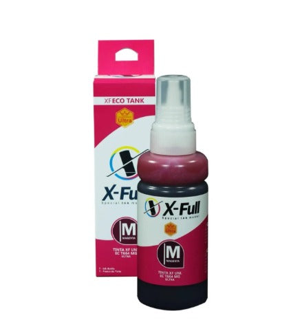 Tinta 664 / T664  Xfull Magenta de 100ml