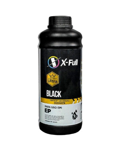 Tinta Xfull Preta de 1 Litro